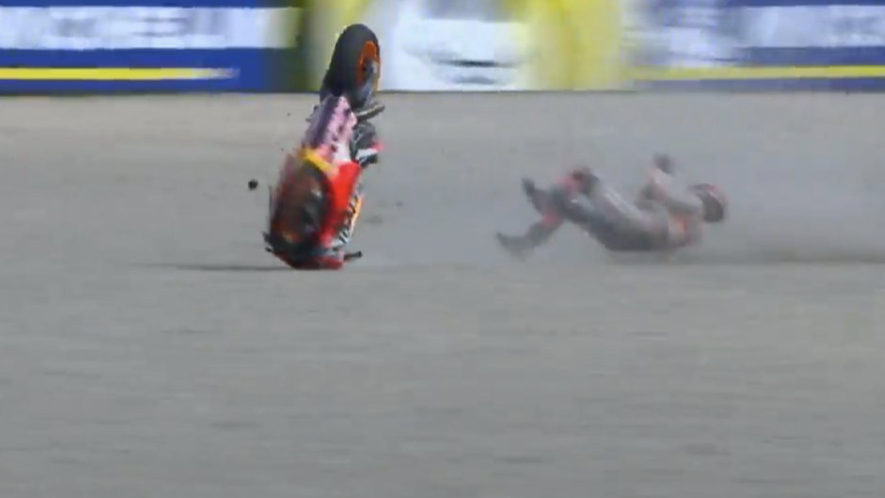 WATCH: There will be no repeat of heroics from Jorge Lorenzo…